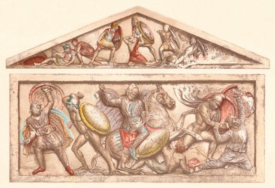 Il sarcofago di Alessandro, c1901, 1907 da Unbekannt