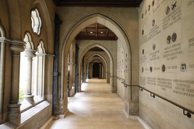 Cattedrale americana della Santissima Trinità, Parigi. Chiostro, 20150920, Parigi, Francia da Unbekannt