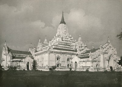 La pagoda di Anauda, Pagau, 1900 da Unbekannt