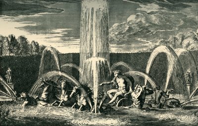Fontana di Apollo nei Giardini di Versailles, Francia, 1683, 1903 da Unbekannt