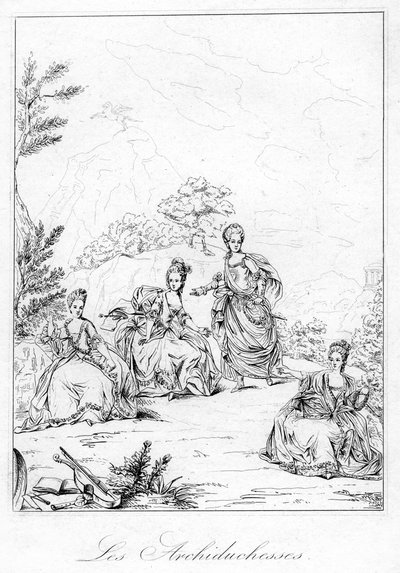 Le Arciduchesse, XVII secolo da Unbekannt