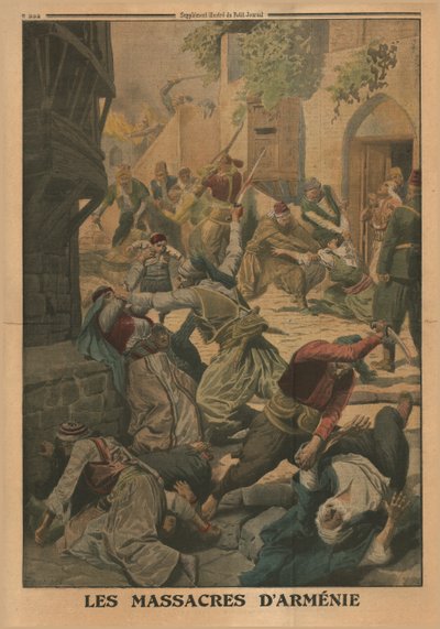 I massacri armeni, 1915 da Unbekannt