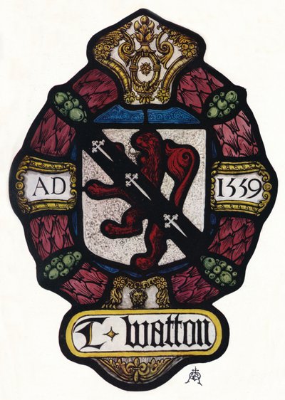 Le armi di Thomas Watton, c1900, 1936 da Unbekannt