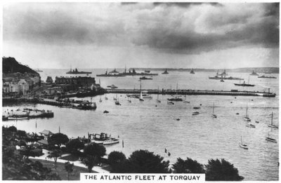La flotta atlantica a Torquay, 1936 da Unbekannt