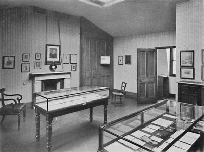 Lo studio in soffitta, Casa Carlyle, Chelsea, 1904 da Unbekannt