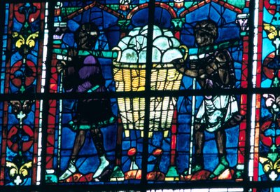 I fornai, vetrata, Cattedrale di Chartres, Francia, 1194-1260 da Unbekannt