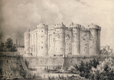 La Bastiglia nel 1700, 1915 da Unbekannt