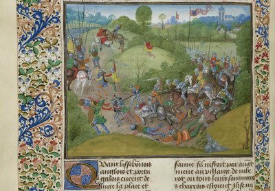 La battaglia di Aljubarrota da Unbekannt