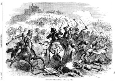 La battaglia di Bannockburn, 24 giugno 1314 da Unbekannt