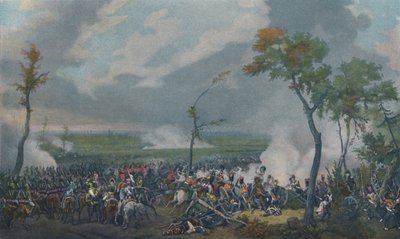 La Battaglia di Hanau, 30 ottobre 1813 da Unbekannt