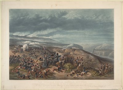 La battaglia di Inkerman del 5 novembre 1854, 1855 da Unbekannt