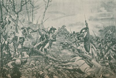 La battaglia di Jemmapes, vicino a Mons, Belgio, 6 novembre 1792 da Unbekannt