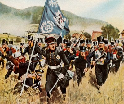 La battaglia di Kulm e Nollendorf, 29 e 30 agosto 1813 da Unbekannt