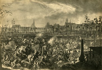 La Battaglia di Lipsia, 19 ottobre 1813, 1921 da Unbekannt