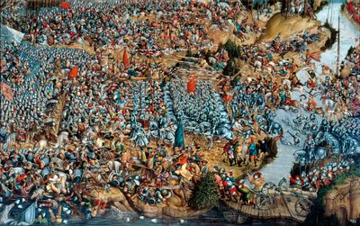 La battaglia di Orsha, 1514 tra il 1524 e il 1530 da Unbekannt