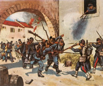La battaglia di Sedan, 1 settembre 1870, 1936 da Unbekannt