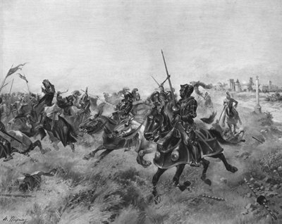 La battaglia degli speroni, 1513 da Unbekannt