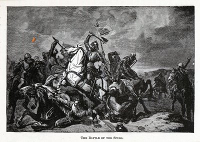 La Battaglia degli Speroni, 1882 da Unbekannt