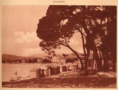 La spiaggia, Juan-les-Pins, 1930 da Unbekannt