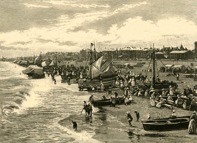 La spiaggia, Yarmouth da Unbekannt