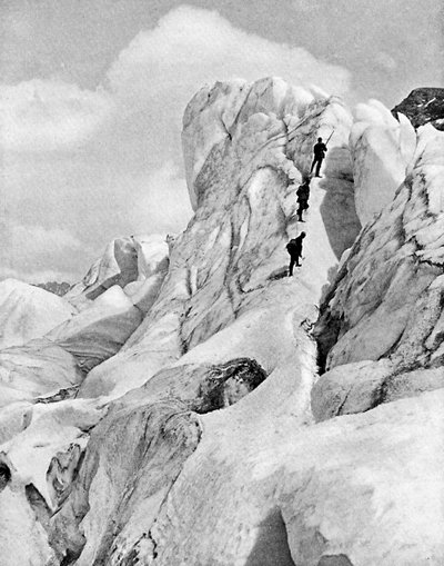 La catena del Bernina, Alpi da Unbekannt