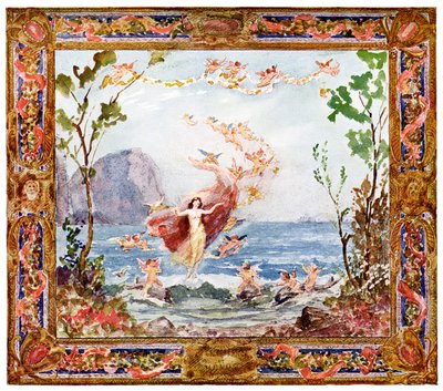 La nascita di Venere, 1900 da Unbekannt