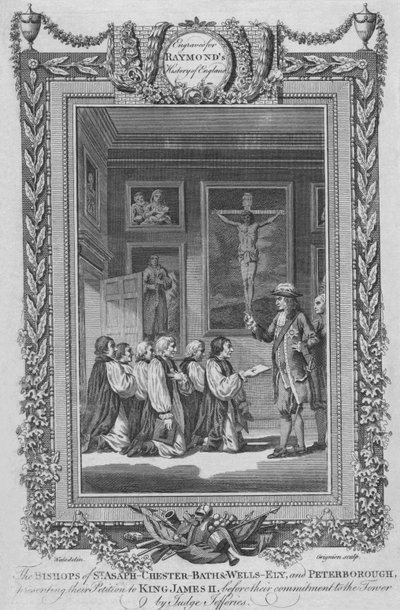I Vescovi di Stasaph-Chester-Bath & Wells- Ely e Peterborough, c1787 da Unbekannt