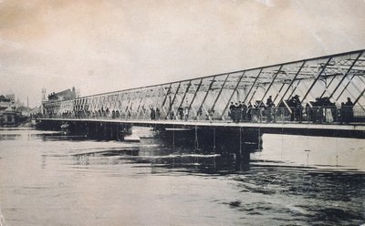 Il ponte Borodinsky durante l