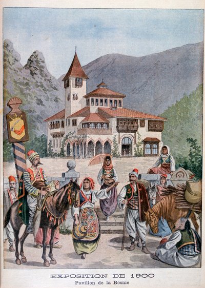 Il padiglione bosniaco all