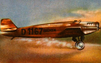 Il Junkers W 33 di Brema lascia l