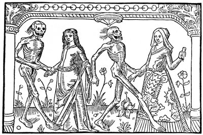 La sposa, la figlia della gioia e i loro sé morti, 1486 1964 da Unbekannt