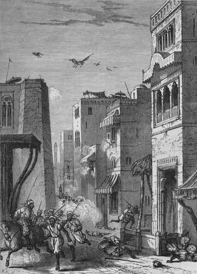 Le truppe britanniche entrano a Moultan, c1880 da Unbekannt