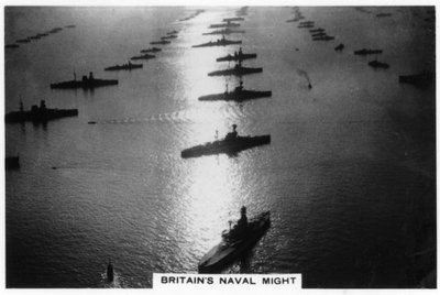 La flotta britannica alla rassegna del giubileo di re Giorgio V, Spithead, luglio 1935, 1937 da Unbekannt