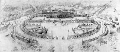 Il Palazzo di Buckingham che sarà, 1910 da Unbekannt
