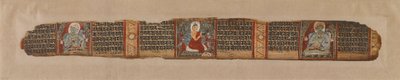 Il Buddha distribuisce miele, da un manoscritto Prajnaparamita da Unbekannt