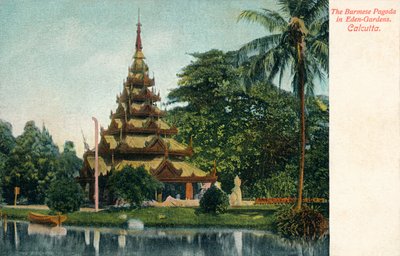La pagoda birmana nei Giardini dell