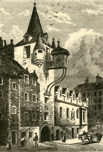 Il Canongate Tolbooth, Edimburgo da Unbekannt