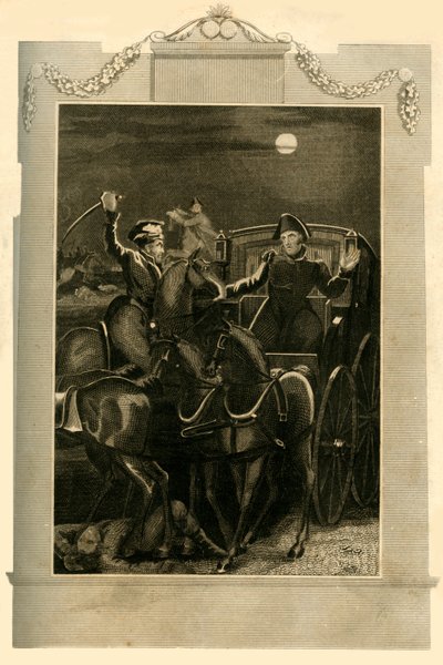 La cattura della carrozza di Buonaparte, 18 giugno 1815, 1816 da Unbekannt