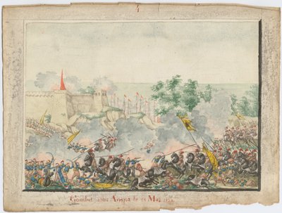 La cattura della fortezza di Anapa il 23 giugno 1828, 1829 da Unbekannt