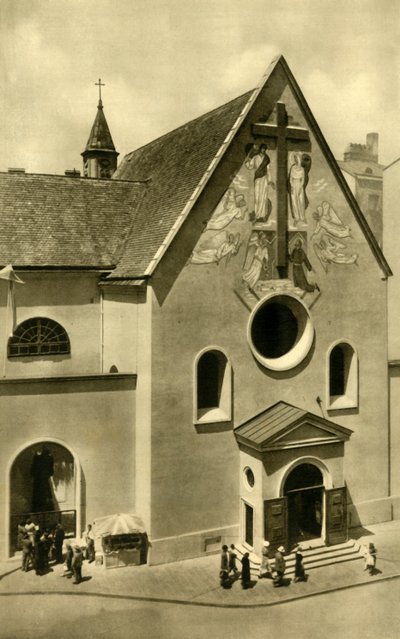 La Chiesa dei Cappuccini, Vienna, Austria, circa 1935 da Unbekannt