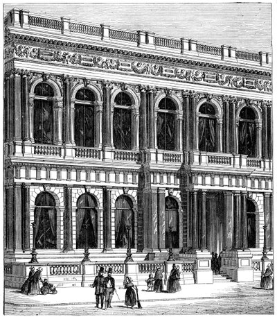 Il Carlton Club, Londra, 1891 da Unbekannt