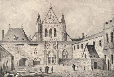 Il monastero carmelitano sulla Rue d