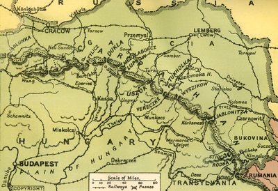 I passi dei Carpazi, 1919 da Unbekannt