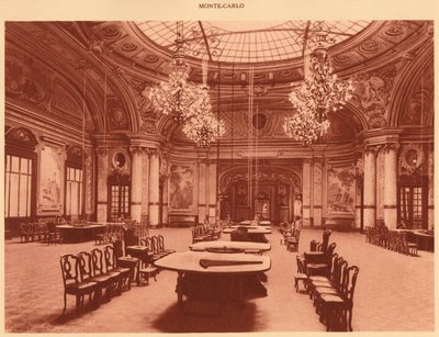 Il Casinò - Sala Schmits, Monte Carlo, 1930 da Unbekannt