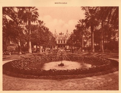 Il Casinò, Monte Carlo, 1930 da Unbekannt