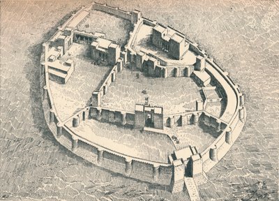 Il Castello di Sendshirli in Siria settentrionale da Unbekannt