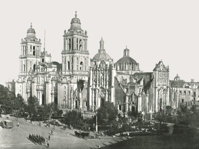 La Cattedrale, Città del Messico, Messico, 1895 da Unbekannt