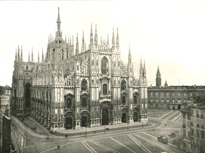 La cattedrale, Milano, Italia, 1895 da Unbekannt