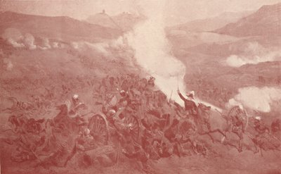 La carica di cavalleria a Balaclava, 1854 1909 da Unbekannt