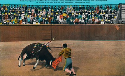 La sfida del matador, Plaza De Toros, c1939 da Unbekannt
